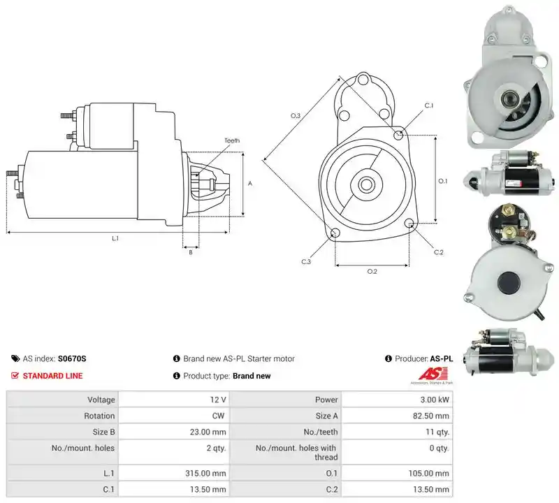 AS-PL S0670S