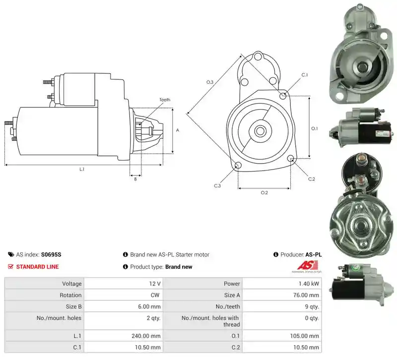 AS-PL S0695S