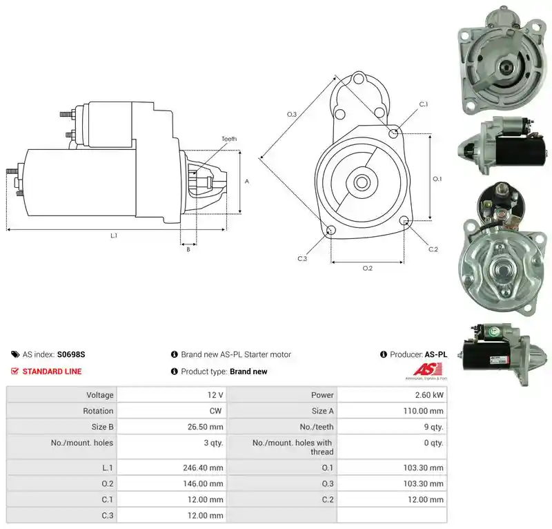 AS-PL S0698S