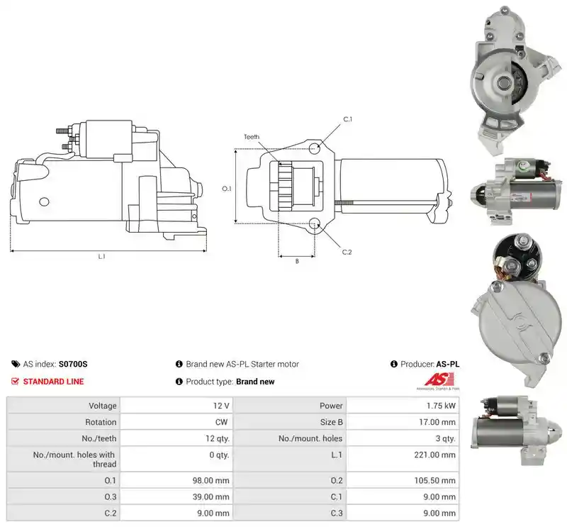 AS-PL S0700S