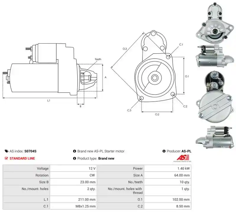 AS-PL S0704S