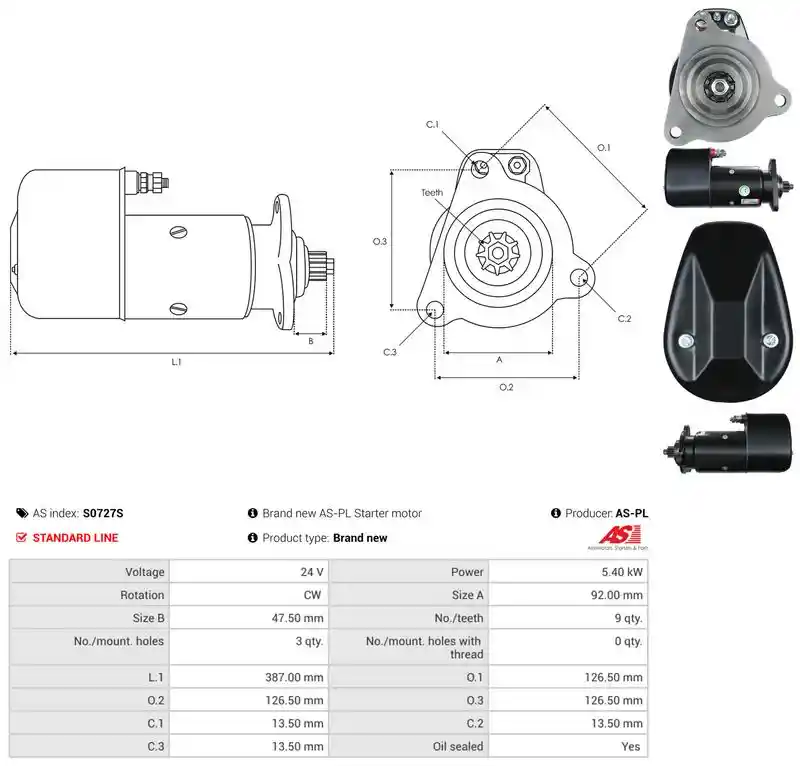 AS-PL S0727S