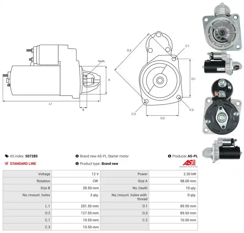 AS-PL S0728S