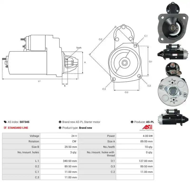 AS-PL S0734S