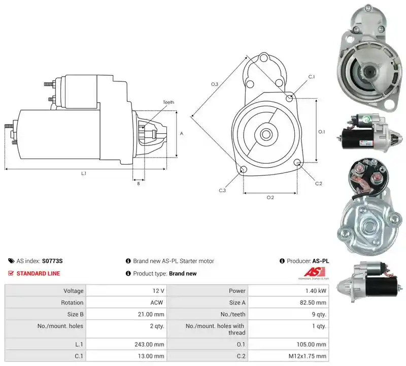 AS-PL S0773S