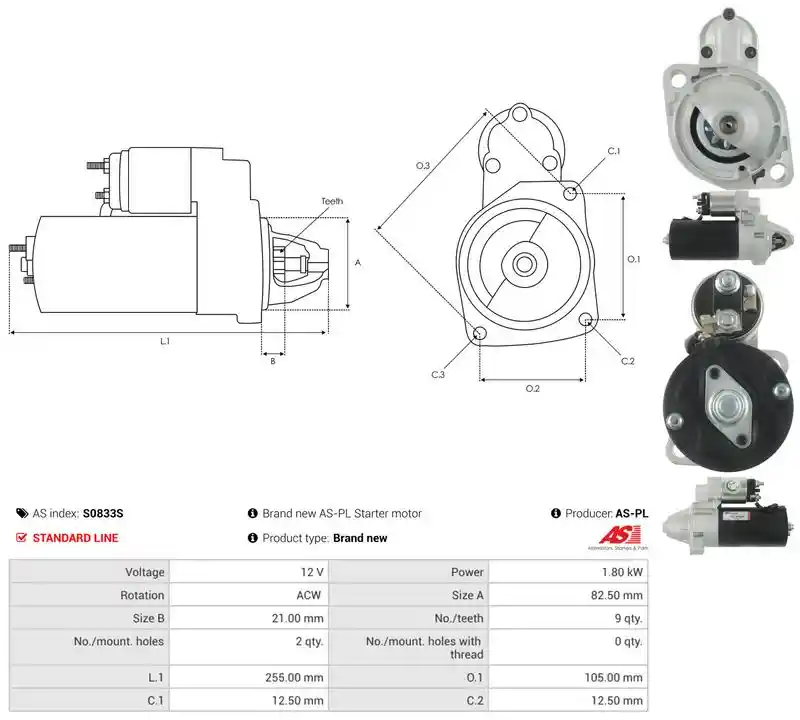 AS-PL S0833S