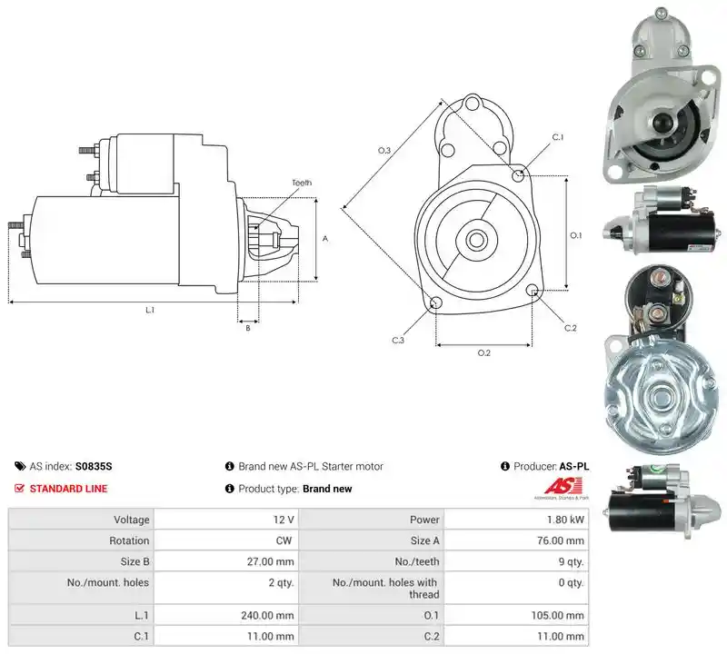 AS-PL S0835S
