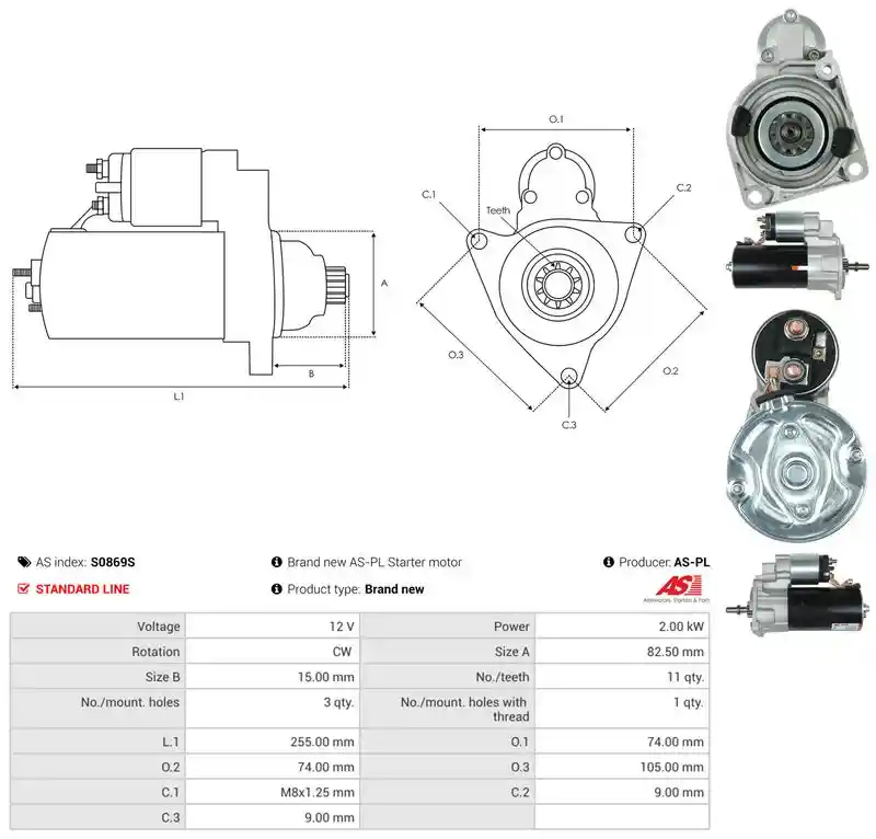 AS-PL S0869S