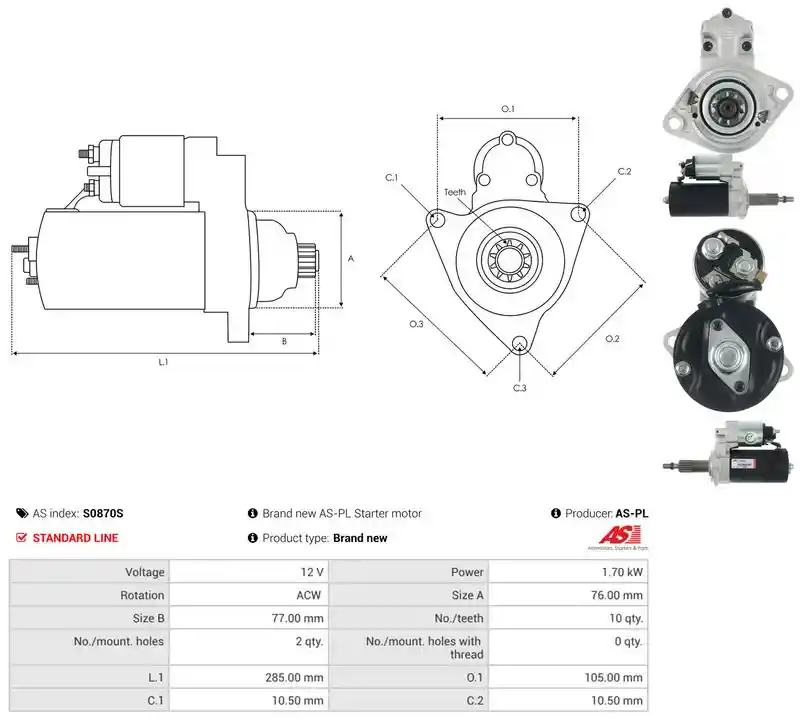 AS-PL S0870S