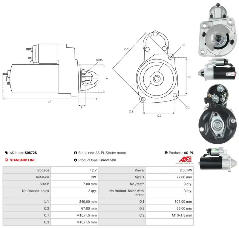 AS-PL S0872S