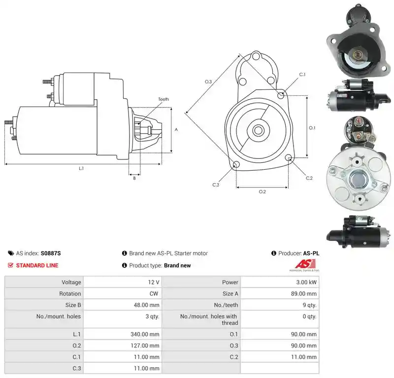AS-PL S0887S