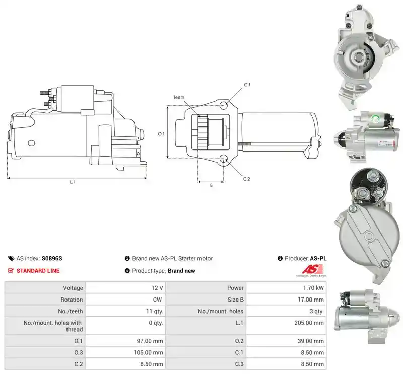 AS-PL S0896S