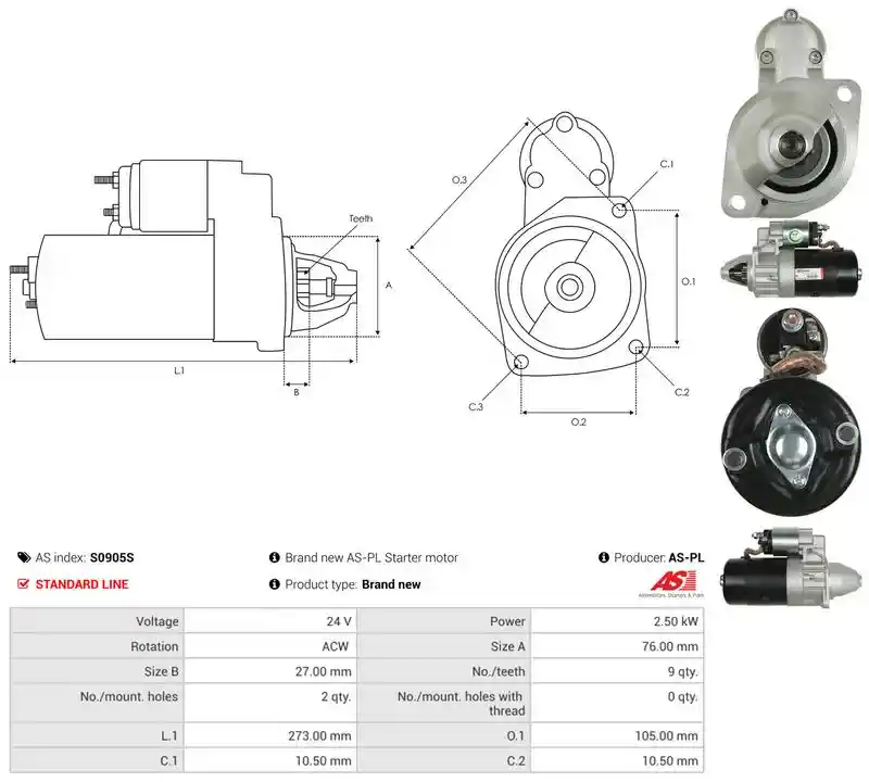 AS-PL S0905S