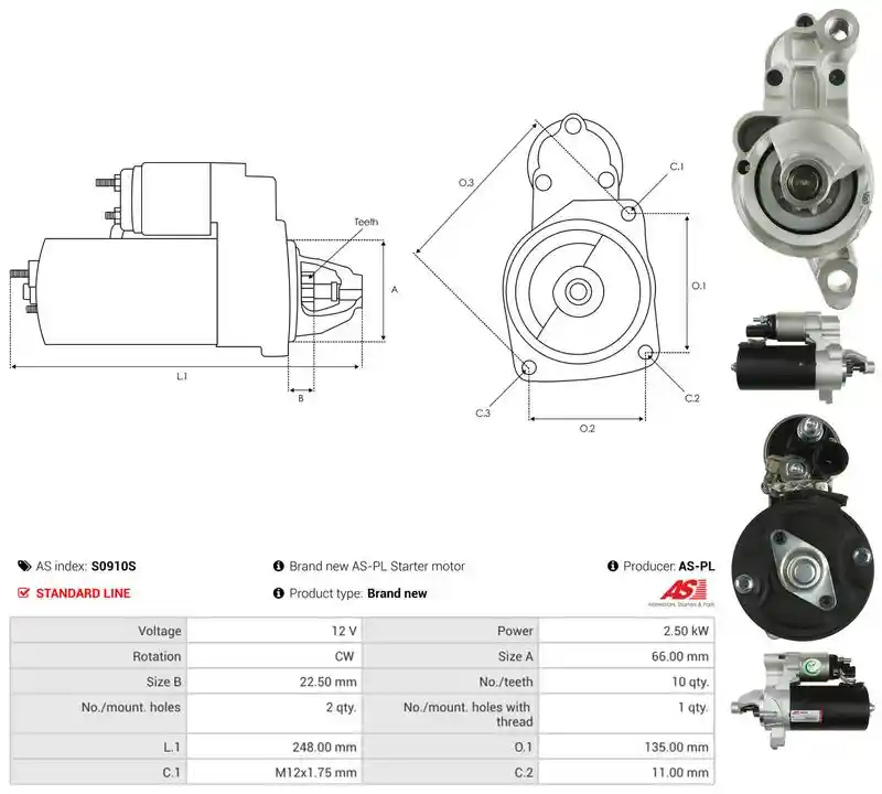 AS-PL S0910S