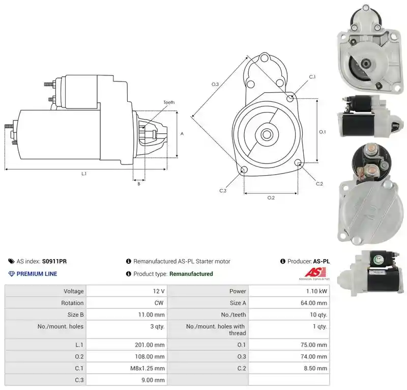 AS-PL S0911PR