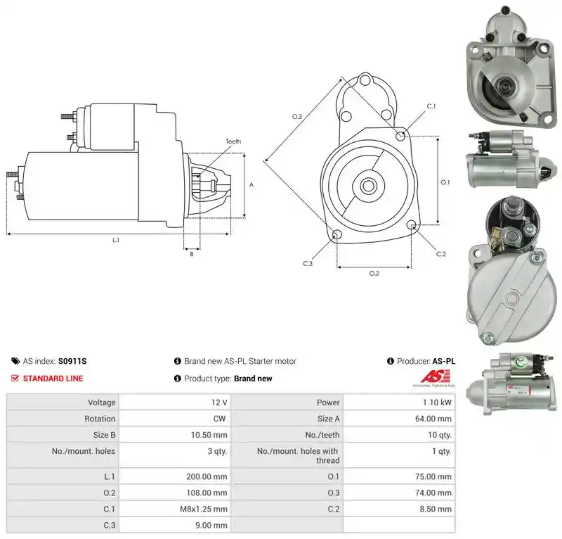 AS-PL S0911S