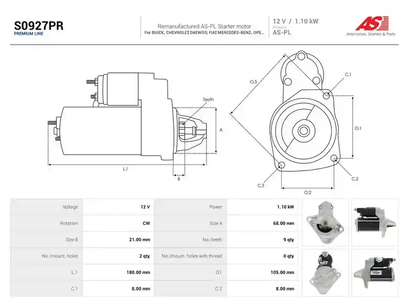 AS-PL S0927PR AS-PL S0927PR