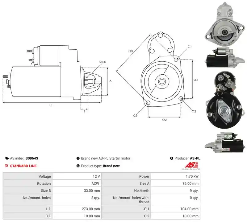 AS-PL S0964S