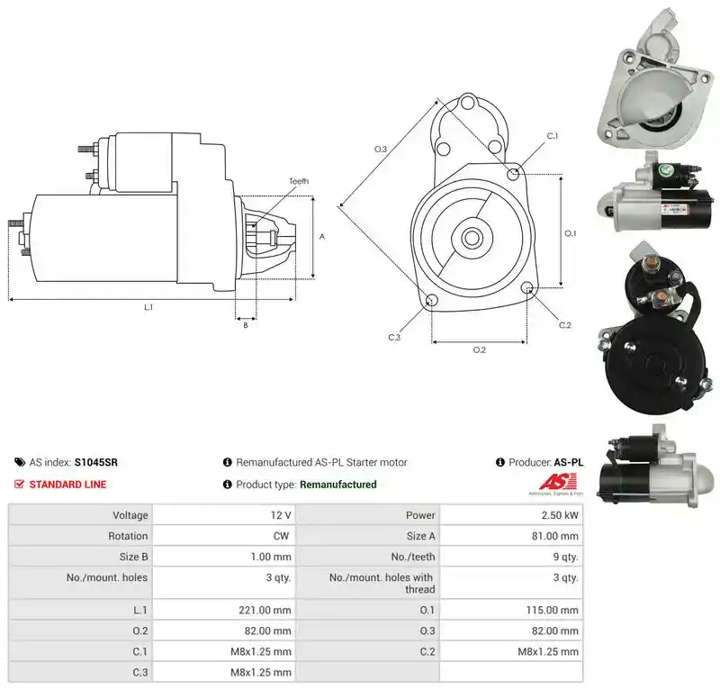 AS-PL S1045SR