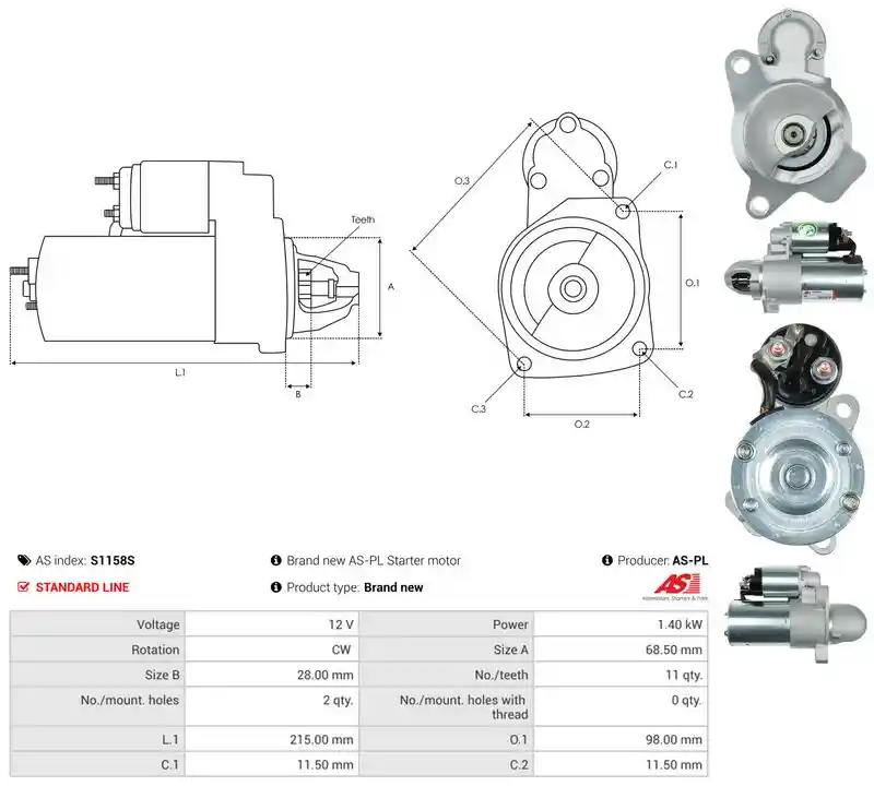 AS-PL S1158S