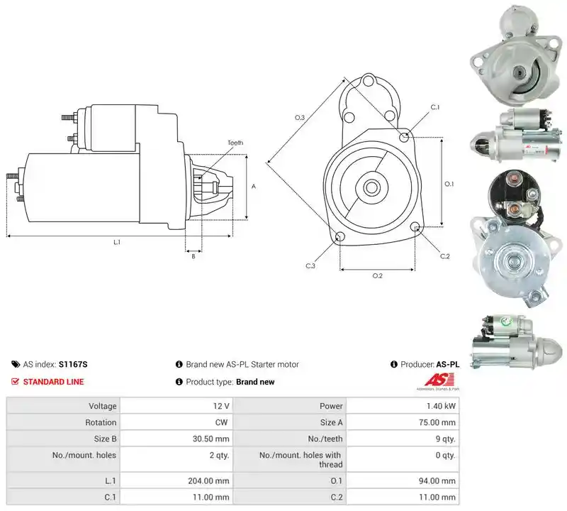 AS-PL S1167S