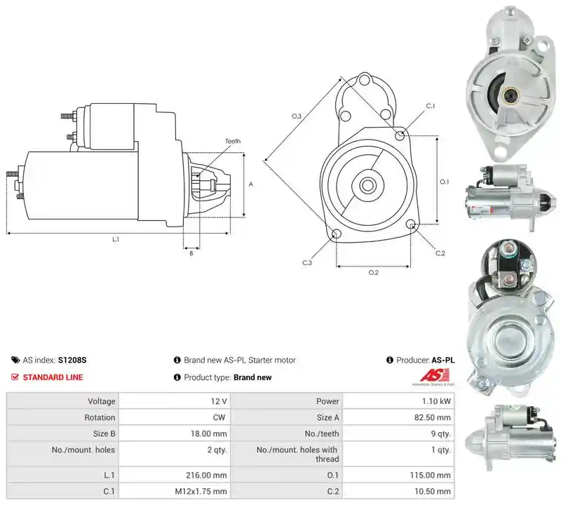 AS-PL S1208S