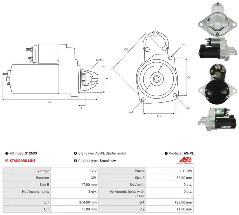 AS-PL S1263S AS-PL S1263S