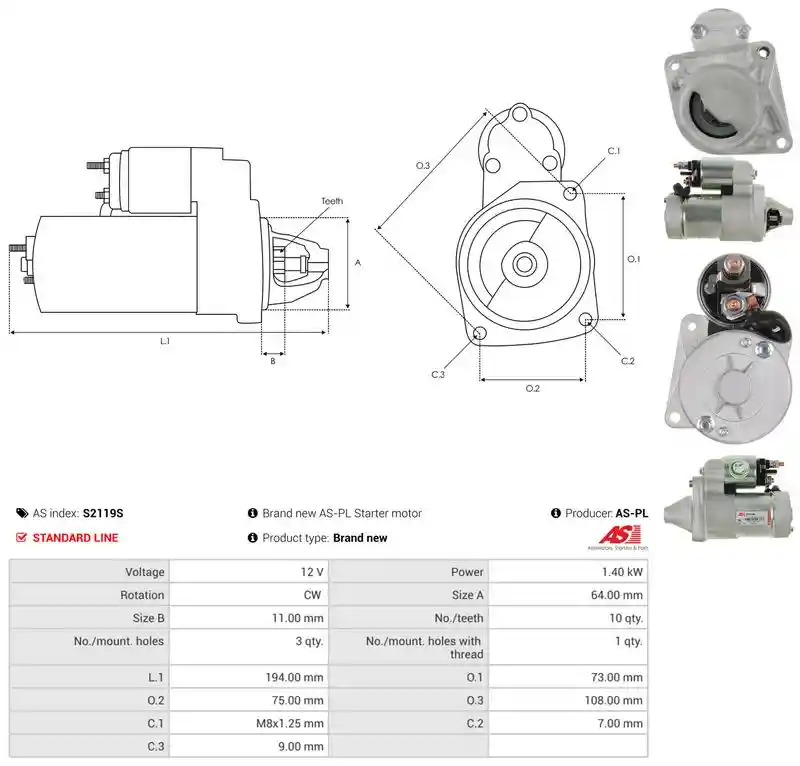 AS-PL S2119S AS-PL S2119S
