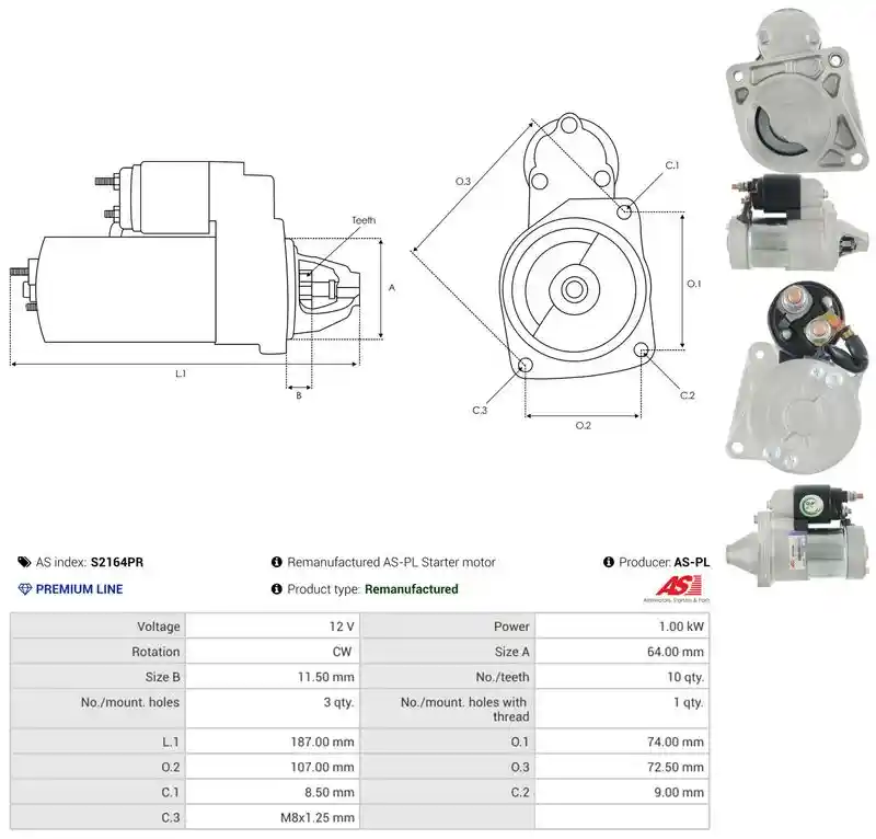 AS-PL S2164PR