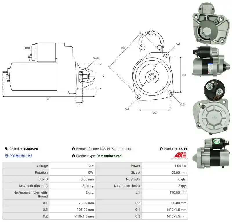 AS-PL S3008PR AS-PL S3008PR