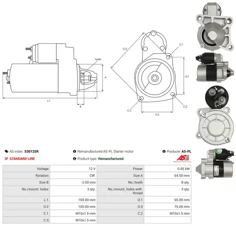 AS-PL S3012SR AS-PL S3012SR