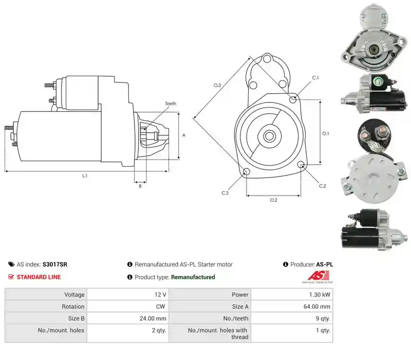 AS-PL S3017SR AS-PL S3017SR