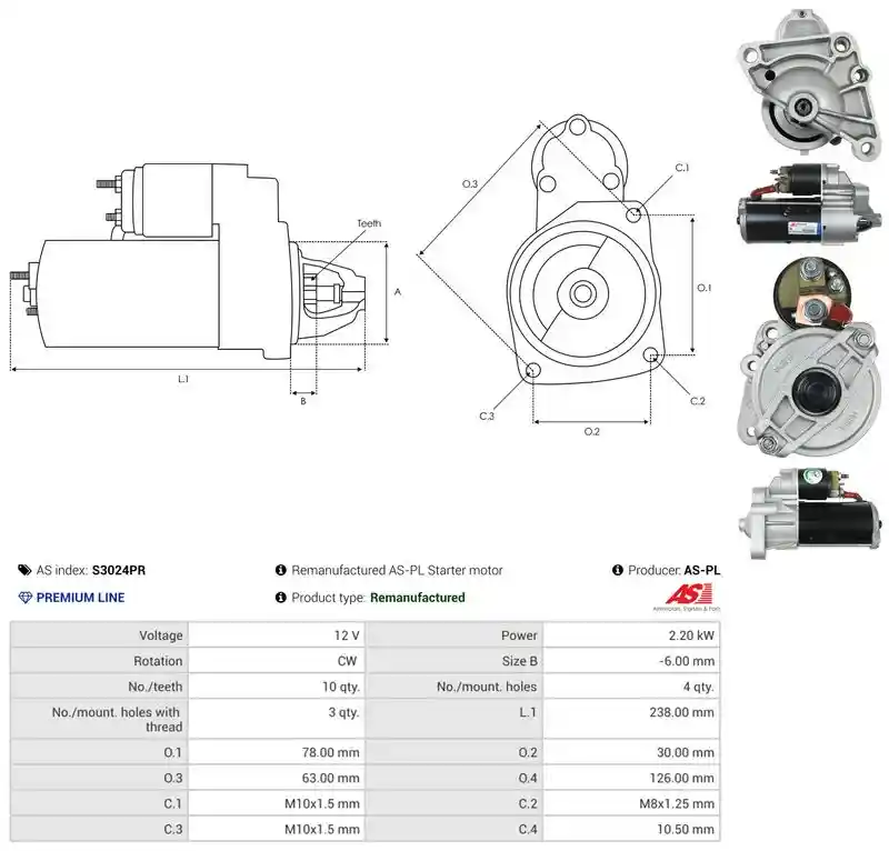 AS-PL S3024PR