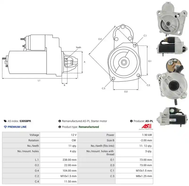 AS-PL S3058PR