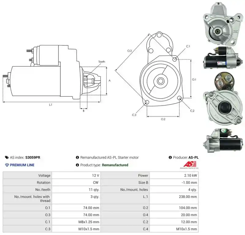 AS-PL S3059PR