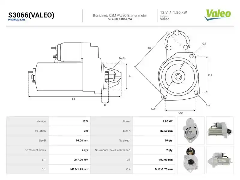 AS-PL S3066(VALEO)