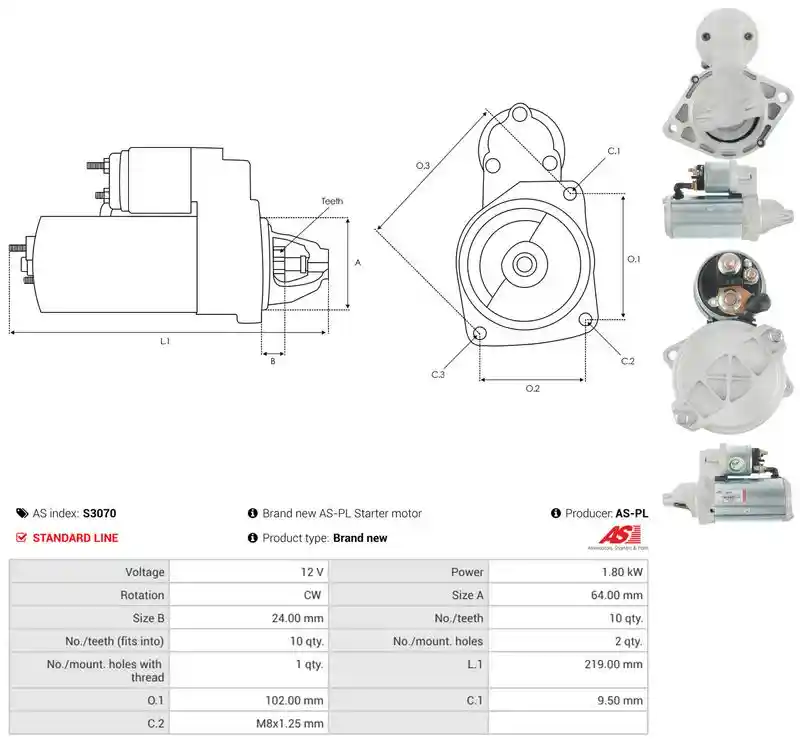 AS-PL S3070