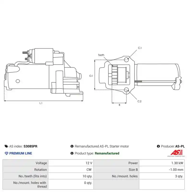 AS-PL S3085PR