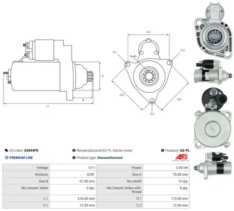 AS-PL S3094PR AS-PL S3094PR