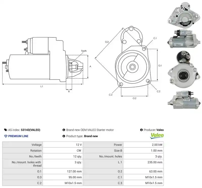 AS-PL S3143(VALEO)