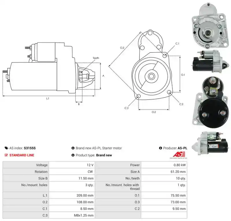 AS-PL S3155S