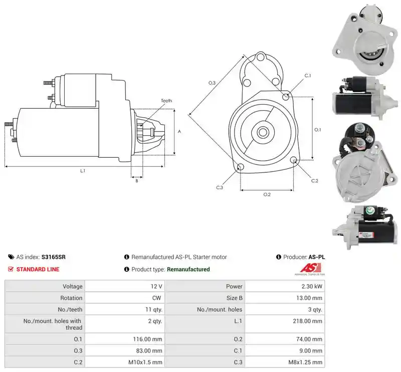 AS-PL S3165SR