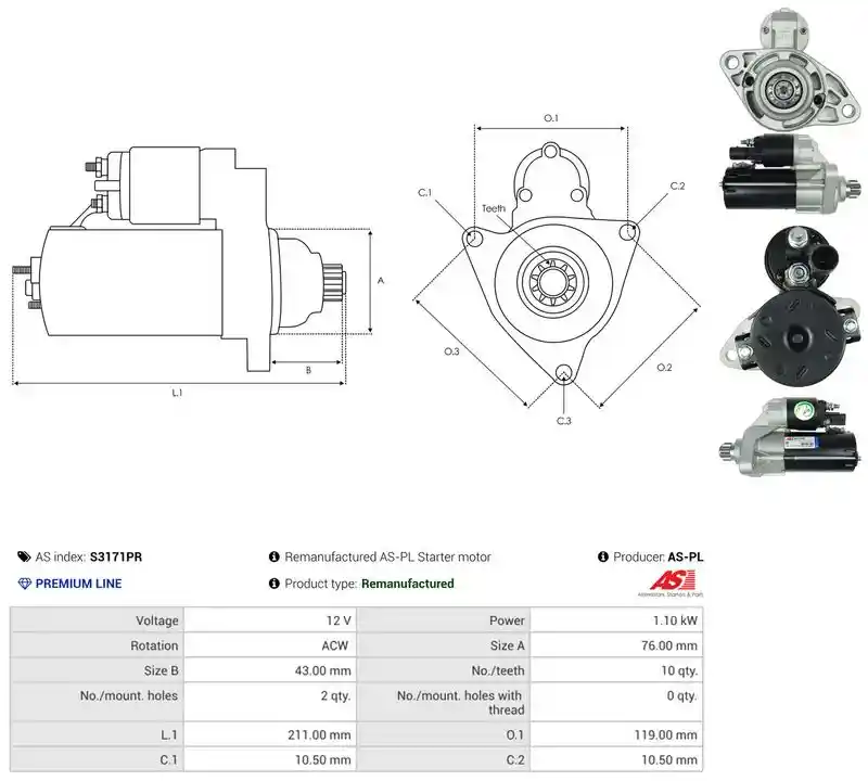 AS-PL S3171PR AS-PL S3171PR