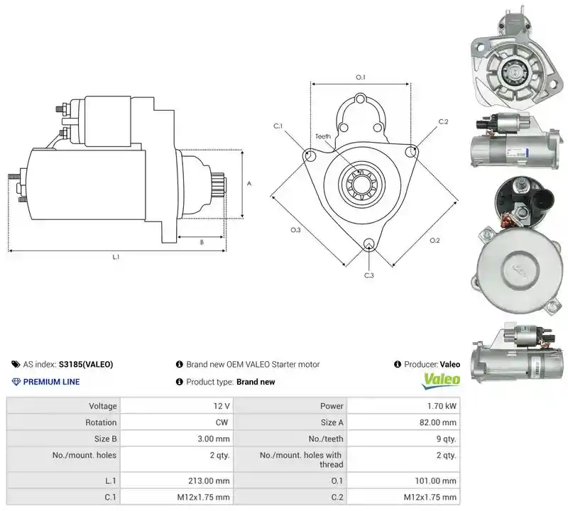 AS-PL S3185(VALEO)