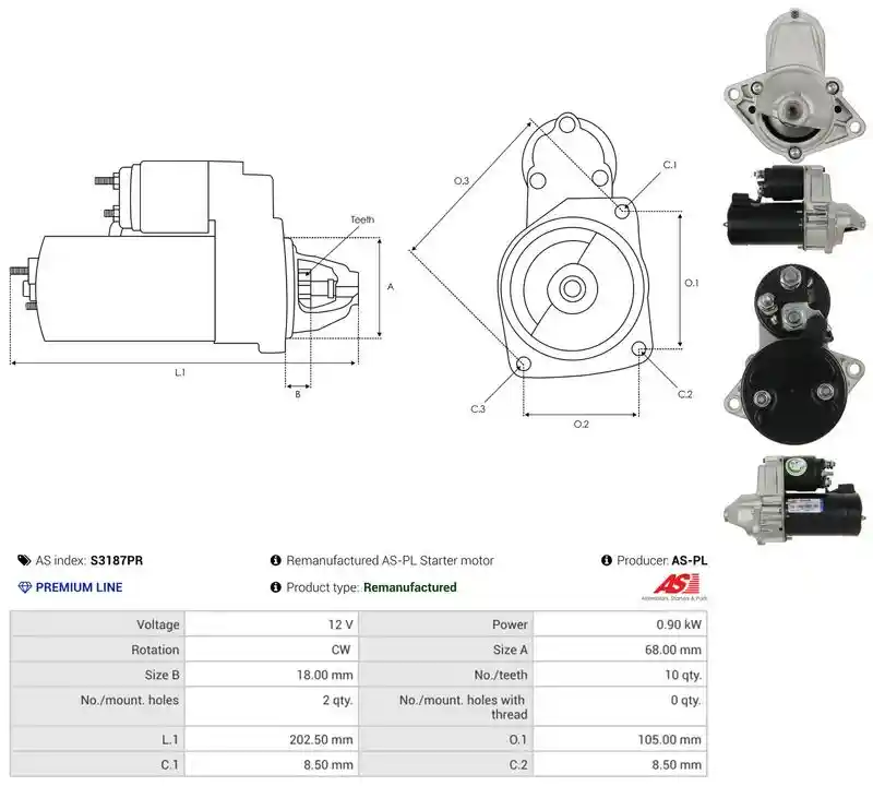 AS-PL S3187PR