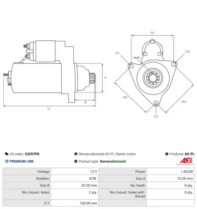 AS-PL S3257PR