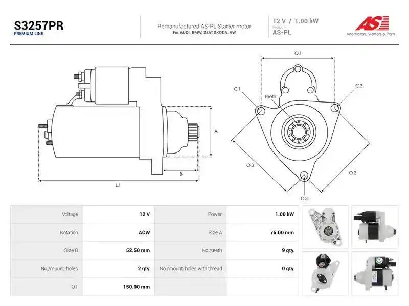 AS-PL S3257PR AS-PL S3257PR