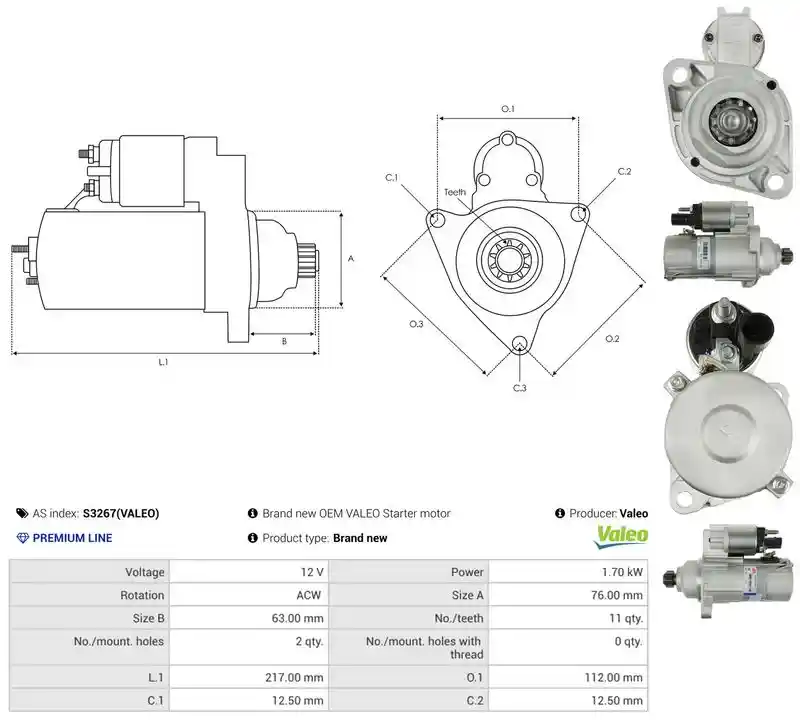 AS-PL S3267(VALEO)