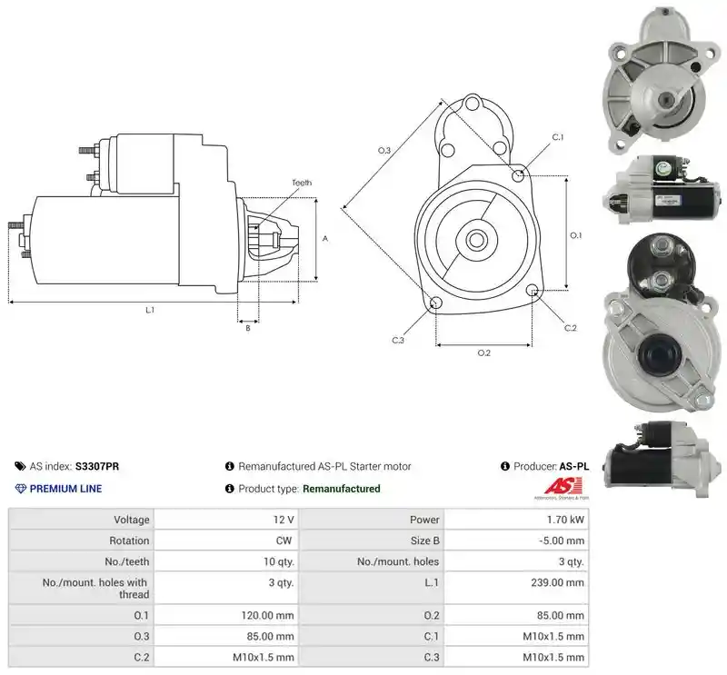 AS-PL S3307PR AS-PL S3307PR