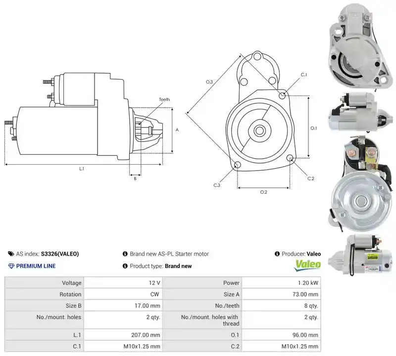 AS-PL S3326(VALEO)